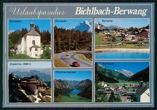 Ansichtskarte Postkarte BICHLBACH BERWANG Bezirk Reutte in Tirol Österreich