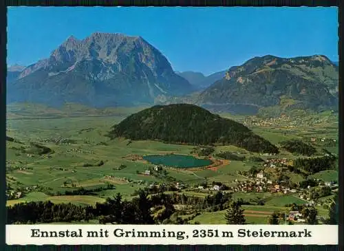 Ansichtskarte Postkarte Aigen mit Putterersee und Stainach im Ennstal Steiermark