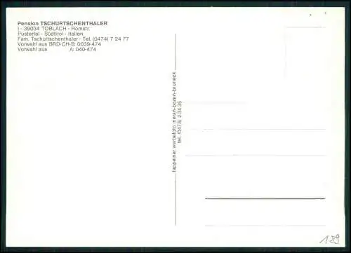 AK Pension TSCHURTSCHENTHALER TOBLACH  Pustertal Südtirol Fam Tschurtschenthaler