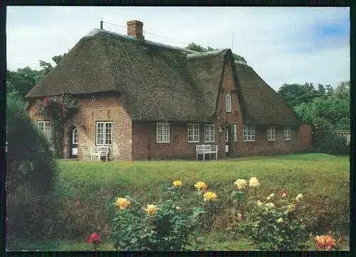 AK Ansichtskarte Postkarte Friesenhaus in Keitum Sylt Häuser, Katen, Scheunen