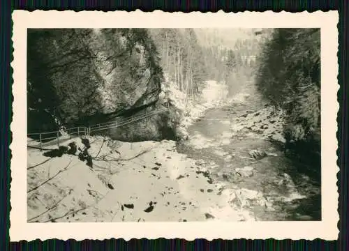 13x Foto Obertiefenbach Tiefenbach Oberstdorf im Oberallgäu Breitachklamm im Eis