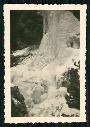 13x Foto Obertiefenbach Tiefenbach Oberstdorf im Oberallgäu Breitachklamm im Eis