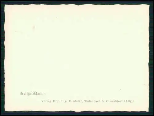 13x Foto Obertiefenbach Tiefenbach Oberstdorf im Oberallgäu Breitachklamm im Eis