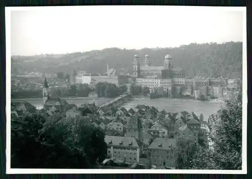 8x Foto Passau in Niederbayern, diverse Ansichten 1946-50