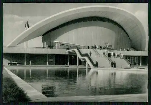 2x AK Berlin, Stalinallee mit U-Bahnhof Marchlewskistrasse und Kongresshalle