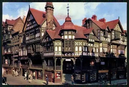 13x AK und Foto Chester Cheshire England auch mit Schiffsreise nach USA Amerika