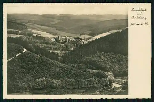 Foto AK Bad Berleburg in Westfalen Fernblick Ortsblick 1936 gelaufen