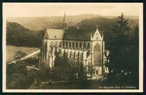 4x Foto AK Altenberg Odenthal Bergisches Land, Abtei Altenberg, Altenberger Dom