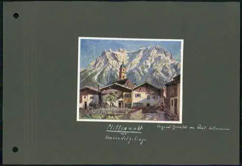 Fotoalbum 20 S. 29x20cm Fotos u.AK Lr. Garmisch-Partenkirchen Orte u. viele Seen