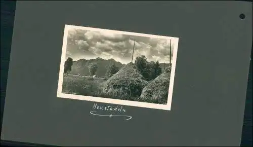 Fotoalbum 20 S. 29x20cm Fotos u.AK Lr. Garmisch-Partenkirchen Orte u. viele Seen