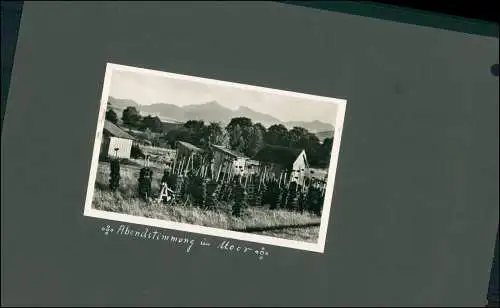 Fotoalbum 20 S. 29x20cm Fotos u.AK Lr. Garmisch-Partenkirchen Orte u. viele Seen