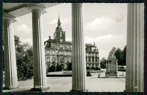 Foto AK Oldenburg im Großherzogtum Oldenburg Großherzogliches Schloss gelaufen