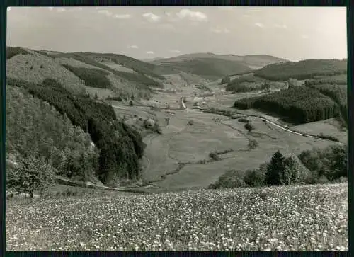 Foto AK Kreis Wittgenstein Hainhoftal gelaufen Hallenberg Sauerland