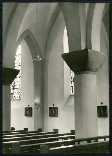 Foto AK Hirschberg Warstein Lr. Soest katholische Pfarrkirche St. Christophorus