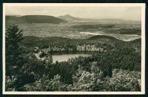 Foto AK Bergsee Natursee bei Säckingen Rhein mit Schweizer Jura Röthekopf