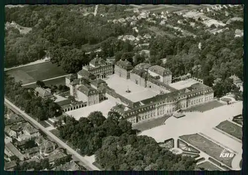 Foto AK Ludwigsburg in Baden-Württemberg Schloss Luftbild Fliegeraufnahme