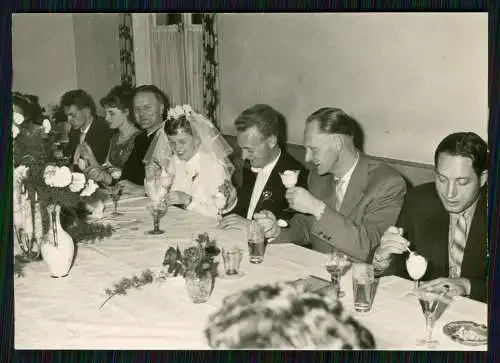 11x Foto Duisburg Ruhrgebiet am Rhein Hochzeit 1958 Braut Bräutigam Kirche uvm.