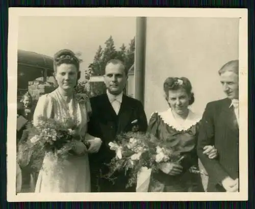 19x Foto Duisburg Ruhrgebiet am Rhein Hochzeit 1947 Braut Bräutigam Kirche uvm.