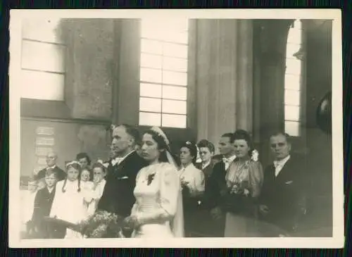 19x Foto Duisburg Ruhrgebiet am Rhein Hochzeit 1947 Braut Bräutigam Kirche uvm.