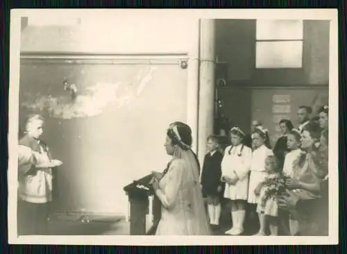 19x Foto Duisburg Ruhrgebiet am Rhein Hochzeit 1947 Braut Bräutigam Kirche uvm.