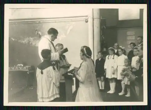 19x Foto Duisburg Ruhrgebiet am Rhein Hochzeit 1947 Braut Bräutigam Kirche uvm.