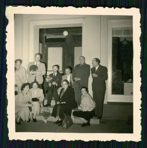 21x alte Original Nachkriegsfotos 1945-60 Familie soziales Leben Reise u.v. mehr