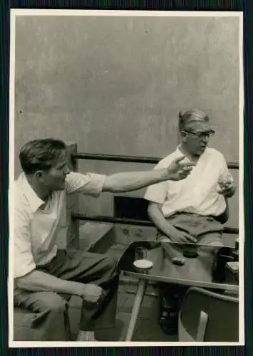 21x alte Original Nachkriegsfotos 1945-60 Familie soziales Leben Reise u.v. mehr