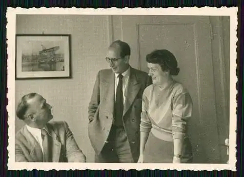 23x alte Original Nachkriegsfotos 1945-60 Familie soziales Leben Reise u.v. mehr