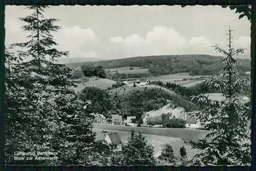 AK Blick zur Adlerwarte Berlebeck bei Detmold Lippe Teutoburger Wald