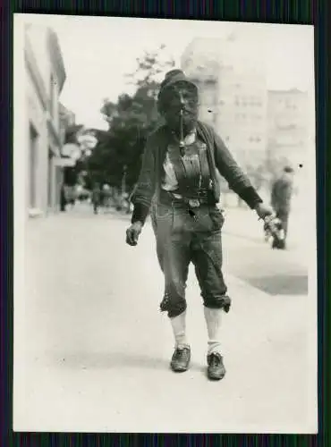 5x Foto Gustl in Lederhose - Schariwari Charivari Folkrockband Innsbruck 1937