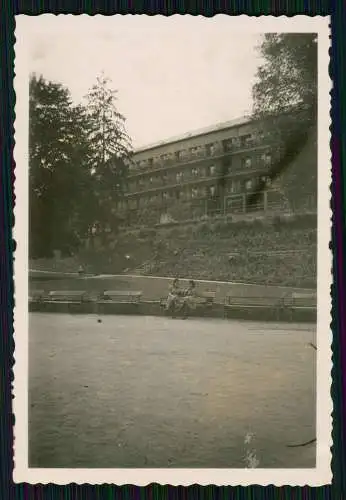 11x Foto Bad Schwalbach Rheingau Taunus Ausflug mit Soldat 1944 Info Rückseite