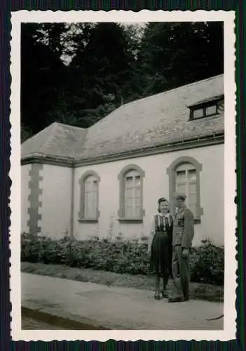 11x Foto Bad Schwalbach Rheingau Taunus Ausflug mit Soldat 1944 Info Rückseite