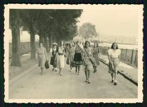 12x Foto Betriebsausflug 1943 v. Wiesbaden nach Bingen Rhein zum Rochusberg uvm.