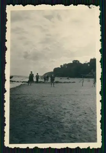 7x Foto Kölpinsee Loddin auf Usedom Ostsee Sommerfrische Strand Häuser Reetdach