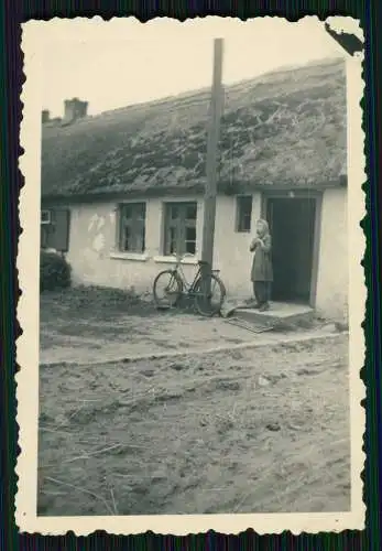 7x Foto Kölpinsee Loddin auf Usedom Ostsee Sommerfrische Strand Häuser Reetdach