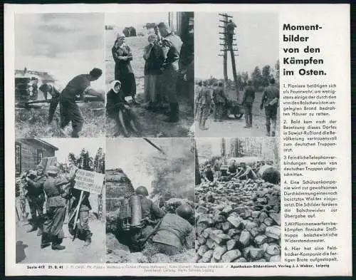 Apotheken-Bilderdienst - Moment-Bilder von den deutsche Soldaten im Osten