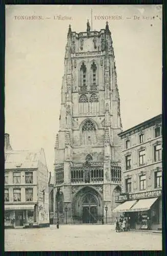 AK TONGEREN. L'Église. TONGEREN. De Kerk Kirche Belgien Flandern Limburg