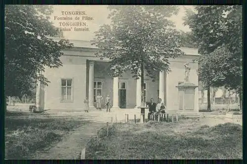 AK TONGRES. Fontaine de Pline. TONGEREN. Plinius' fontein Flandern Limburg