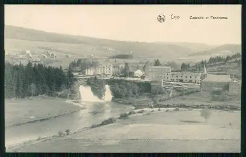 AK Coo Stavelot Wallonien Lüttich Cascade et Panorama