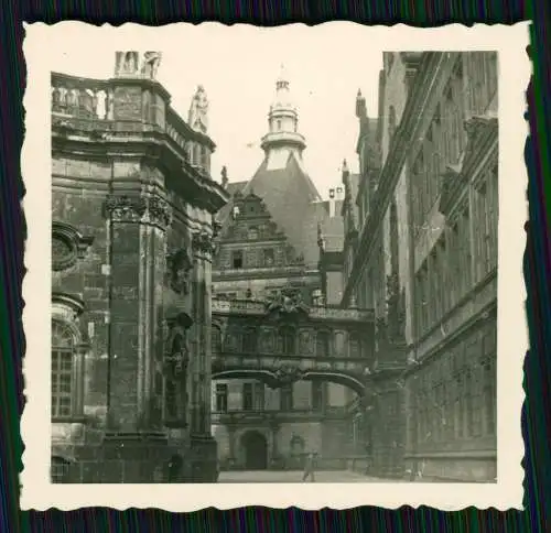 5x Foto 4x3,5cm und 5x 6x6cm Wehrmacht Dresden Dampferanlegestelle Salondampfer