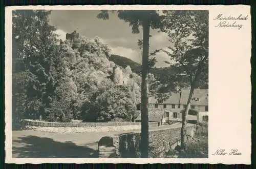 Foto AK Manderscheid Niederburg mit Brücke und Ruine Niko Haas