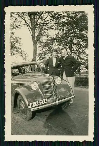 Foto Fahrzeug PKW Opel Kadett Limousine 1939 Kfz. HH-86874