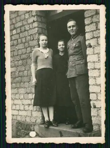 7x Foto Vormarsch Soldaten Wehrmacht Kriegszerstörung Belgien Frankreich