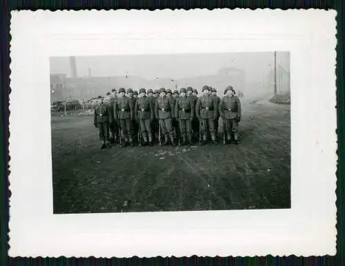 7x Foto Vormarsch Soldaten Wehrmacht Kriegszerstörung Belgien Frankreich