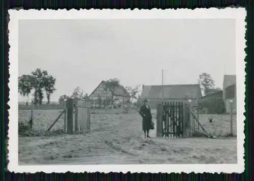 6x Foto Dorf Dorfstraße Häuser bei Stadthagen ? in Niedersachsen 1939