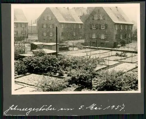 7xFoto Häuser Zechensiedlung Straße Möcklinghoff Datteln Südring Ruhrgebiet 1957