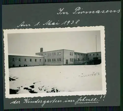 6x Foto Pirmasens am Pfälzerwald 1938 Kindergarten Säuglingsstation Schwestern