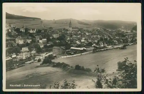 Foto AK Titisee Neustadt im Breisgau Hochschwarzwald Gesamtansicht Panorama 1936