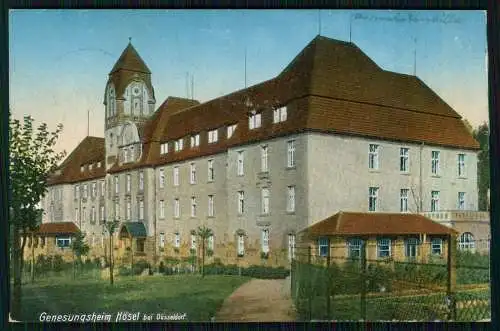 AK Hösel Ratingen Nordrhein Westfalen, Genesungsheim 1916 Feldpost gelaufen