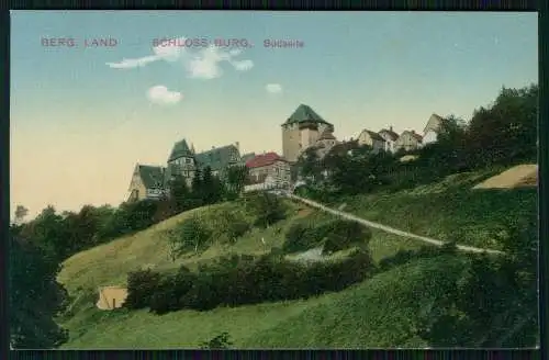 2x AK Ansichtskarte Bergisches Land - Schloss Burg an der Wupper um 1930